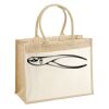 Cotton Pocket Jute Shopper Thumbnail