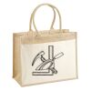 Cotton Pocket Jute Shopper Thumbnail