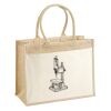 Cotton Pocket Jute Shopper Thumbnail