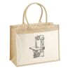 Cotton Pocket Jute Shopper Thumbnail