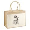 Cotton Pocket Jute Shopper Thumbnail
