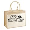 Cotton Pocket Jute Shopper Thumbnail