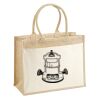 Cotton Pocket Jute Shopper Thumbnail