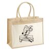 Cotton Pocket Jute Shopper Thumbnail