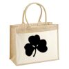 Cotton Pocket Jute Shopper Thumbnail