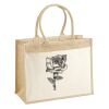 Cotton Pocket Jute Shopper Thumbnail