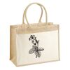 Cotton Pocket Jute Shopper Thumbnail
