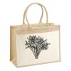 Cotton Pocket Jute Shopper Thumbnail