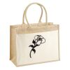 Cotton Pocket Jute Shopper Thumbnail