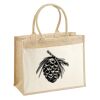 Cotton Pocket Jute Shopper Thumbnail