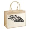 Cotton Pocket Jute Shopper Thumbnail