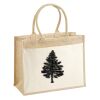 Cotton Pocket Jute Shopper Thumbnail