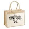 Cotton Pocket Jute Shopper Thumbnail