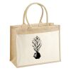 Cotton Pocket Jute Shopper Thumbnail