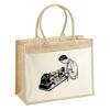 Cotton Pocket Jute Shopper Thumbnail