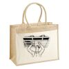 Cotton Pocket Jute Shopper Thumbnail