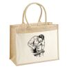 Cotton Pocket Jute Shopper Thumbnail