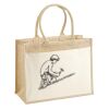 Cotton Pocket Jute Shopper Thumbnail
