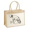 Cotton Pocket Jute Shopper Thumbnail