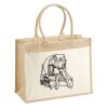 Cotton Pocket Jute Shopper Thumbnail