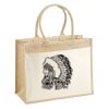 Cotton Pocket Jute Shopper Thumbnail