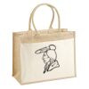 Cotton Pocket Jute Shopper Thumbnail