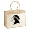 Cotton Pocket Jute Shopper Thumbnail