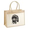 Cotton Pocket Jute Shopper Thumbnail