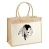 Cotton Pocket Jute Shopper Thumbnail