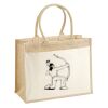 Cotton Pocket Jute Shopper Thumbnail