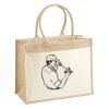 Cotton Pocket Jute Shopper Thumbnail