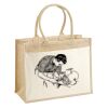 Cotton Pocket Jute Shopper Thumbnail