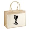 Cotton Pocket Jute Shopper Thumbnail