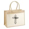Cotton Pocket Jute Shopper Thumbnail