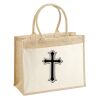 Cotton Pocket Jute Shopper Thumbnail