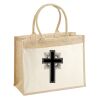 Cotton Pocket Jute Shopper Thumbnail