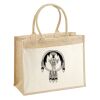 Cotton Pocket Jute Shopper Thumbnail