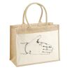 Cotton Pocket Jute Shopper Thumbnail