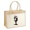 Cotton Pocket Jute Shopper Thumbnail