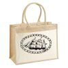 Cotton Pocket Jute Shopper Thumbnail