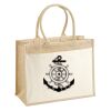 Cotton Pocket Jute Shopper Thumbnail