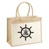Cotton Pocket Jute Shopper Thumbnail