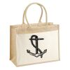 Cotton Pocket Jute Shopper Thumbnail