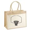 Cotton Pocket Jute Shopper Thumbnail
