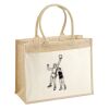 Cotton Pocket Jute Shopper Thumbnail