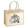 Cotton Pocket Jute Shopper Thumbnail