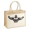 Cotton Pocket Jute Shopper Thumbnail