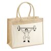 Cotton Pocket Jute Shopper Thumbnail
