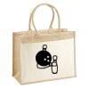 Cotton Pocket Jute Shopper Thumbnail