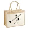 Cotton Pocket Jute Shopper Thumbnail